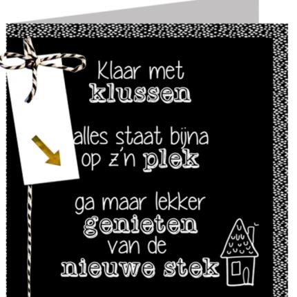 HW134 Klaar met klussen