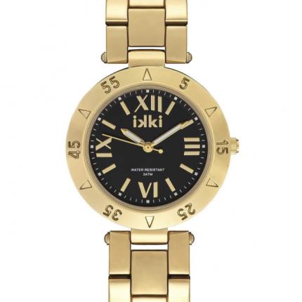 Horloge Ikki PG05 goud zwart