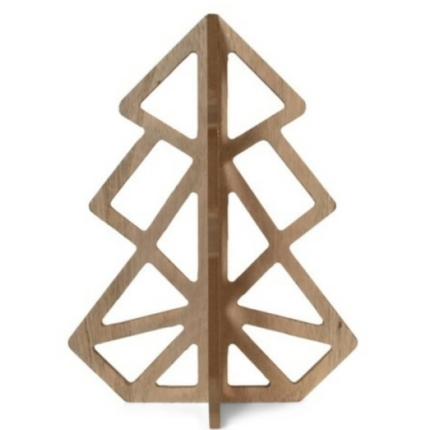 Houten kerstboom 20cm