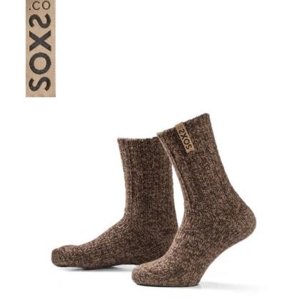 Soxs 3518 cafe au lait medium bruin 42-46 kuithoogte