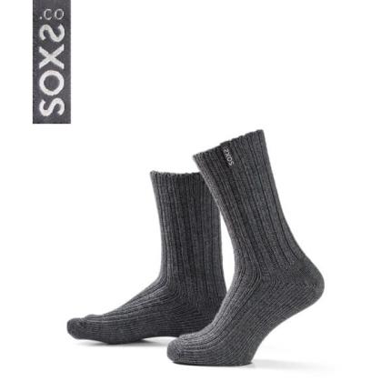 Soxs 3533 donkergrijs silver cloud treetwear 42-46, kuithoogte