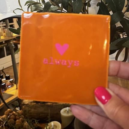 Tegeltje Always