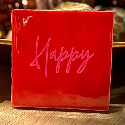 Tegeltje Happy