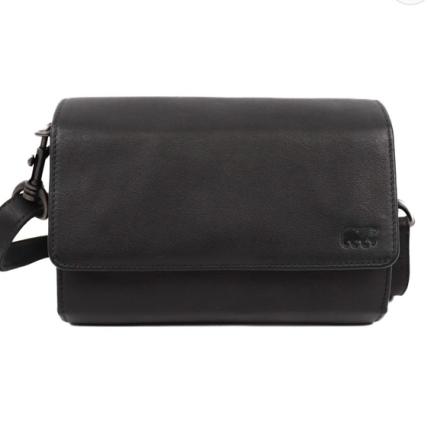Schoudertas/clutch Beardesign Elly zwart
