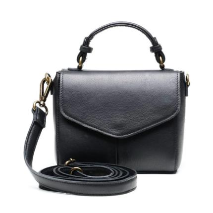 Tas Chabo bags Catwalk with plain flap black 