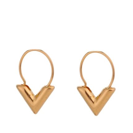 Oorbellen Fantastic V goud E9818-2