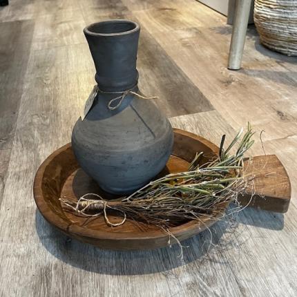 houten schaal ovaal met handvat