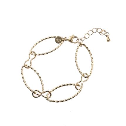 Armband big chain goud B5351-2