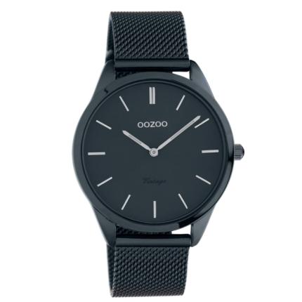 Herenhorloge Oozoo C20008 nachtblauw met meshband