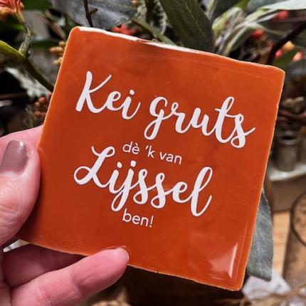 a. tegeltje Lijssel Kei gruts terra