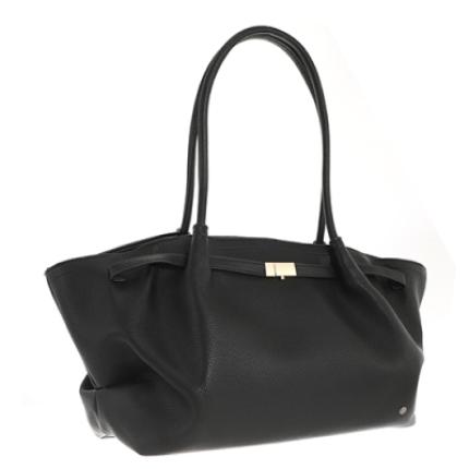 z. tas Cambridge zwart pu leer