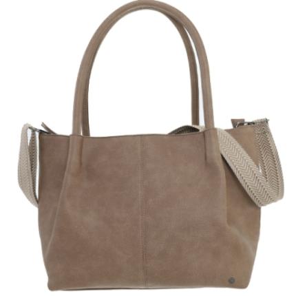 z. tas Melbourne taupe pu leer