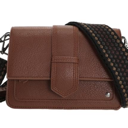 z. tas Rione dark camel pu leer