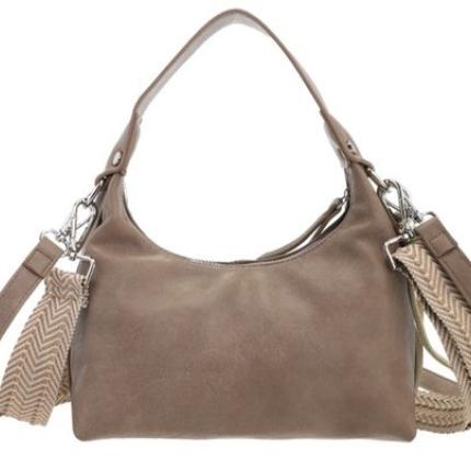 z. tas Quinn taupe pu leer