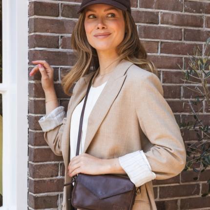 Tas Chabobags Rio Romy Plain Chocolate
