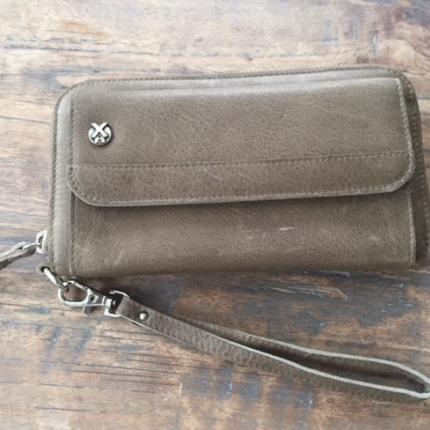 Portemonnee Xworks Fem raider taupe