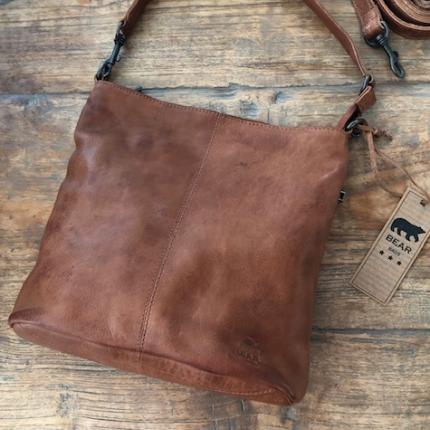 Tas Beardesign Caprica cognac