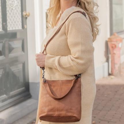 Tas Beardesign Caprica cognac