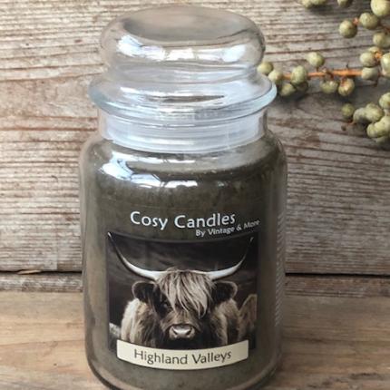 Geurkaars Highland Valleys Cosy Candles