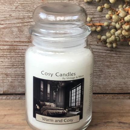Geurkaars Warm en Cosy van Cosy Candles