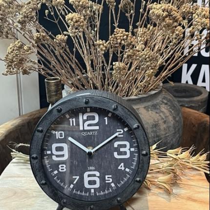 Klokje rond staand 17cm